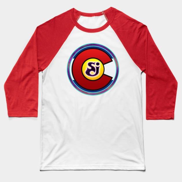 String Cheese Incident Colorado Love Baseball T-Shirt by Shayna